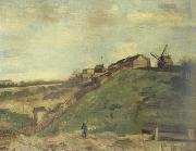 Vincent Van Gogh, Montmartre:Quarry,the Mills (nn040